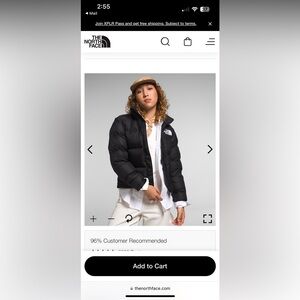 WOMEN’S 1996 RETRO NUPTSE JACKET